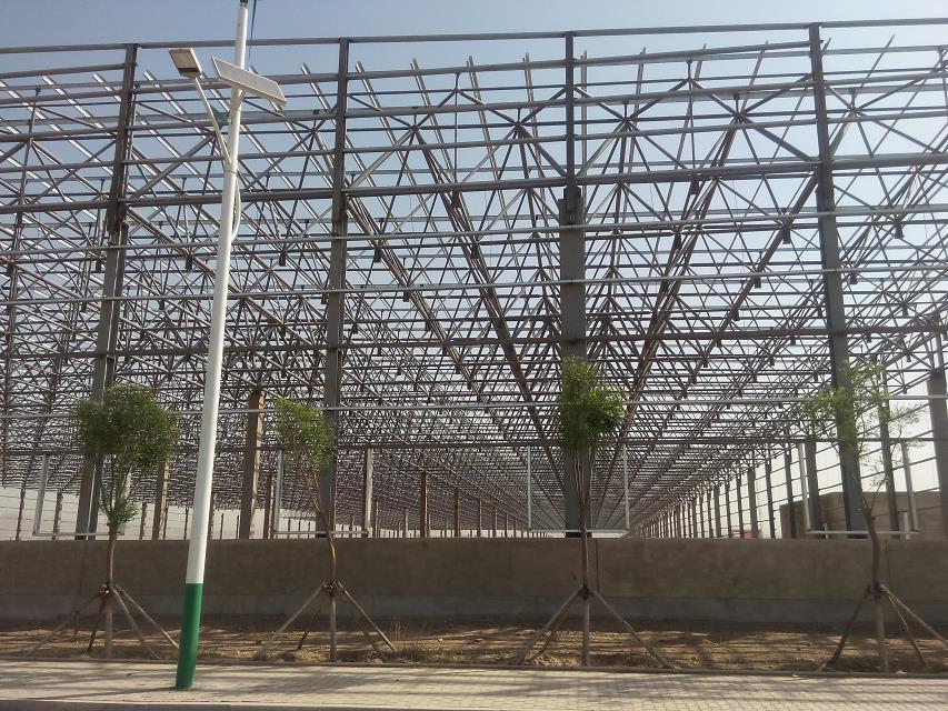 呼和浩特汽车工业厂房网架