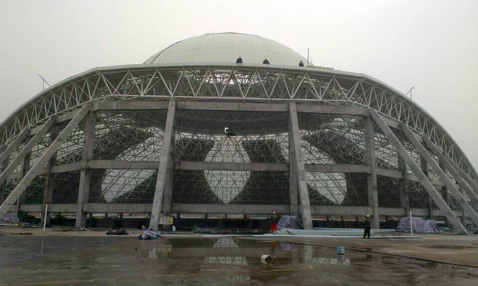 呼和浩特温泉馆网架工程